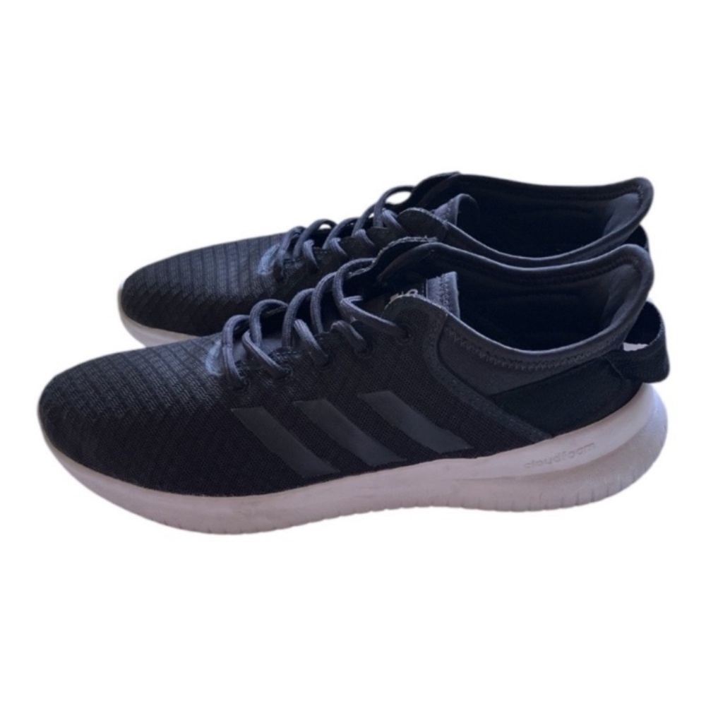 Adidas Women’s Cloudfoam QT Flex Lightweight Black Running Shoes size 8.5
